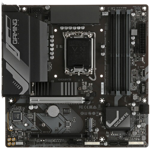 Купить Материнская плата GIGABYTE B760M GAMING X DDR4 GEN5 в интернет-магазине DNS. Характеристики, цена GIGABYTE B760M GAMING X DDR4 GEN5 | 5633324.