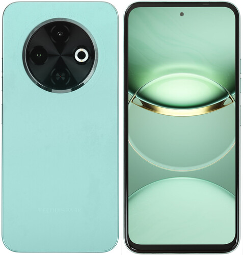 Купить 6.67" Смартфон Tecno SPARK 30C 128 ГБ зеленый в интернет-магазине DNS. Характеристики, цена Tecno SPARK 30C | 5492013.