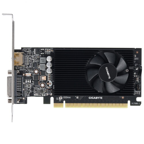 Купить Видеокарта GIGABYTE GeForce GT 730 LP [GV-N730D5-2GL] в интернет-магазине DNS. Характеристики, цена GIGABYTE GeForce GT 730 LP | 1200442.