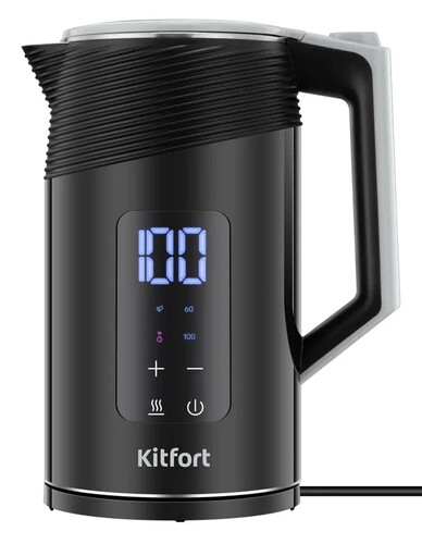 Купить Электрочайник Kitfort КТ-8701 черный в интернет-магазине DNS. Характеристики, цена Kitfort КТ-8701 | 9267938.