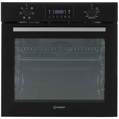 Купить Электрический духовой шкаф Indesit IFE 3644 J BL черный в интернет-магазине DNS. Характеристики, цена Indesit IFE 3644 J BL | 9987778.