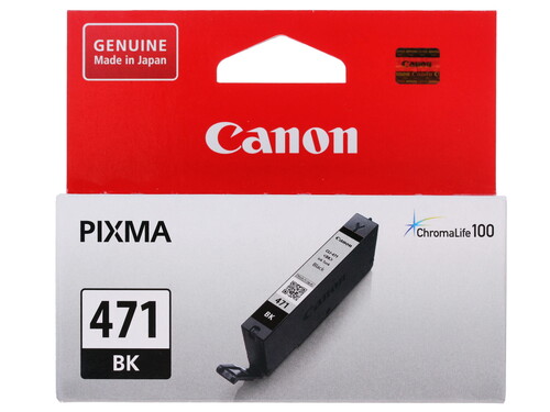 Купить Картридж Canon CLI-471BK черный в интернет-магазине DNS. Характеристики, цена Canon CLI-471BK | 1040132.