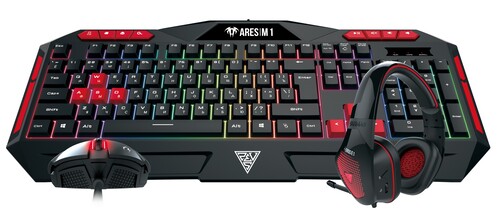 Купить Набор игровой Gamdias Poseidon M1 combo [наушники E1, мышь E2 ...