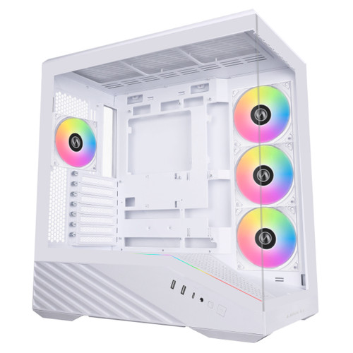 Купить Корпус LIAN LI V100 [G99.V100RW.R1] белый в интернет-магазине DNS. Характеристики, цена LIAN LI V100 | 5634112.