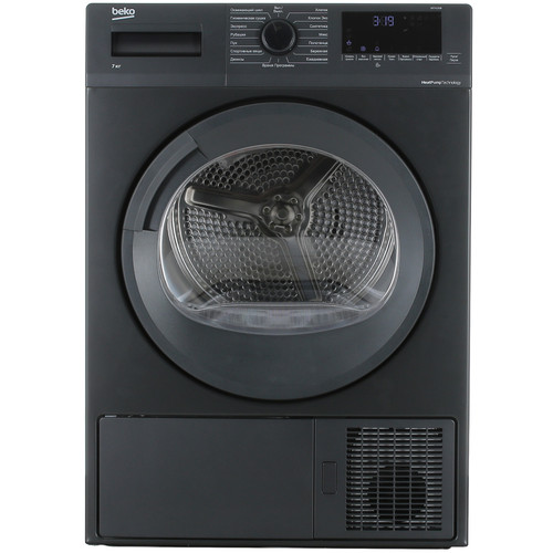 Купить Сушильная машина Beko DF7412GB черный в интернет-магазине DNS. Характеристики, цена Beko DF7412GB | 9062563.