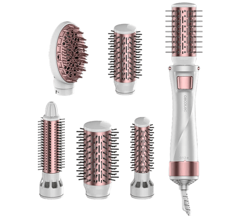 Купить Фен-щетка Cecotec CeramicCare Pro Gyro серебристый/розовый в интернет-магазине DNS. Характеристики, цена Cecotec CeramicCare Pro Gyro | 9343895.