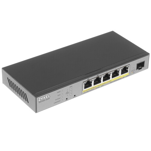 Купить Коммутатор Zyxel GS1350-6HP в интернет-магазине DNS. Характеристики, цена Zyxel GS1350-6HP | 1605329.