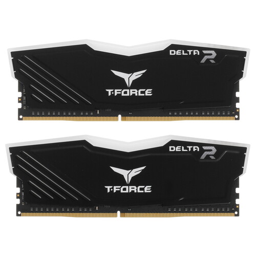 Купить Оперативная память Team Group T-Force Delta RGB [TF3D416G3200HC16FDC01] 16 ГБ в интернет-магазине DNS. Характеристики, цена Team Group T-Force Delta RGB | 5422196.