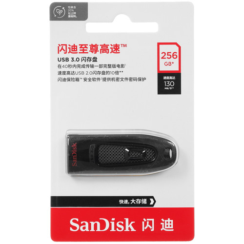 Купить Память USB Flash 256 ГБ SanDisk Ultra [SDCZ48-256G-Z35] в интернет-магазине DNS. Характеристики, цена SanDisk Ultra | 5940709.
