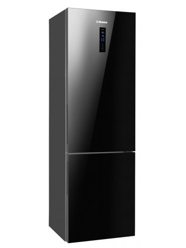 Купить Холодильник с морозильником   Hansa FK3356.5GBDFZ черный в интернет-магазине DNS. Характеристики, цена Hansa FK3356.5GBDFZ | 9317264.