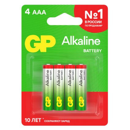 Купить Батарейка GP Alkaline AAA (LR03/FR03) в интернет-магазине DNS. Характеристики, цена GP Alkaline | 9403639.