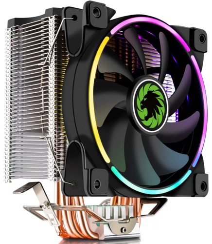 Купить Кулер для процессора GameMax Gamma 500 RGB  черный в интернет-магазине DNS. Характеристики, цена GameMax Gamma 500 RGB | 9908139.