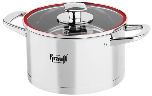 Купить Кастрюля Krauff Smart Chef 26-238-070 4.7 л 22 см серебристый в интернет-магазине DNS. Характеристики, цена Krauff Smart Chef 26-238-070 | 9233960.