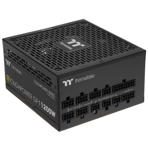 Купить Блок питания Thermaltake Toughpower GF1 1200W - TT Premium Edition [PS-TPD-1200FNFAGE-1] черный в интернет-магазине DNS. Характеристики, цена Thermaltake Toughpower GF1 1200W - TT Premium Edition | 4852070.