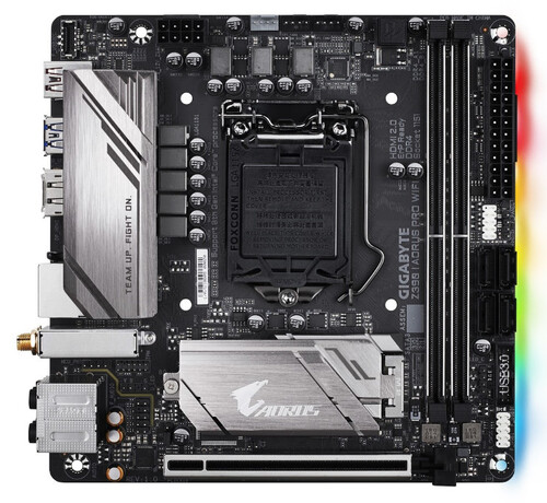 Купить Плата GIGABYTE LGA1151-v2 Z390 Z390 I AORUS PRO WIFI 2xDDR4 ...