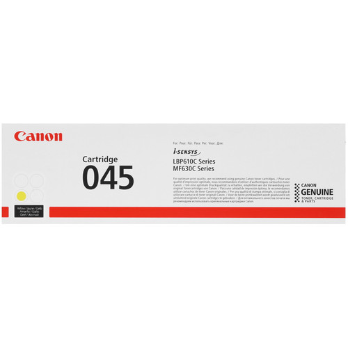 Купить Картридж лазерный Canon 045 желтый, с чипом в интернет-магазине DNS. Характеристики, цена Canon 045 | 1327288.