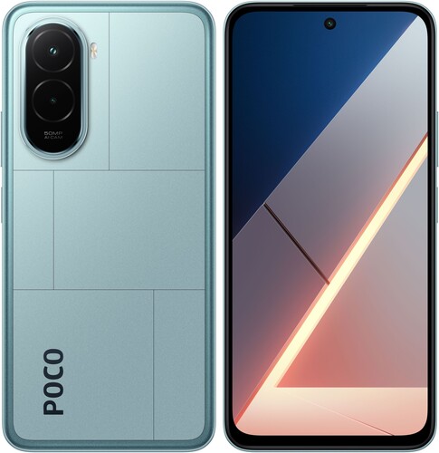 Купить 6.9" Смартфон POCO M7 128 ГБ голубой в интернет-магазине DNS. Характеристики, цена POCO M7 | 5632060.