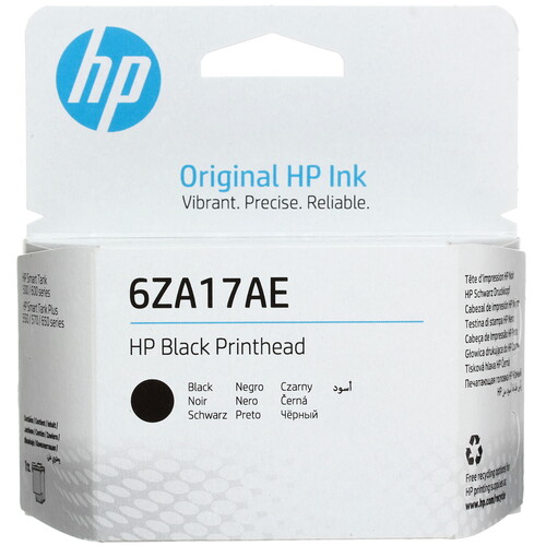Купить Печатающая головка HP Black Printhead (6ZA17AE) черный в ...