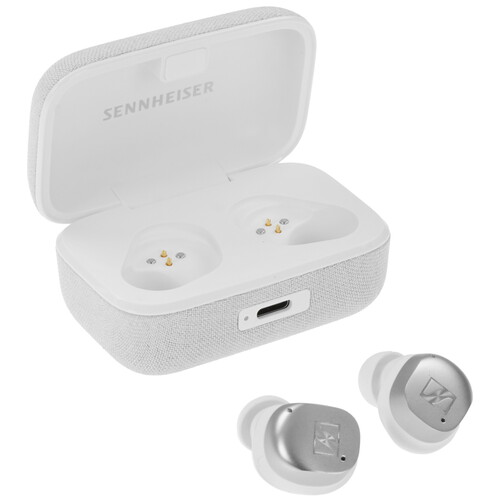 Купить Наушники TWS Sennheiser MOMENTUM True Wireless 4  белый 2024 в интернет-магазине DNS. Характеристики, цена Sennheiser MOMENTUM True Wireless 4 | 5478610.