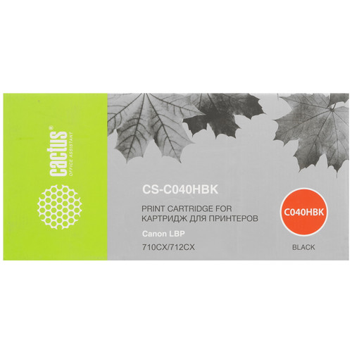 Купить Картридж лазерный Cactus CS-C040HBK черный, с чипом в интернет-магазине DNS. Характеристики, цена Cactus CS-C040HBK | 8159144.