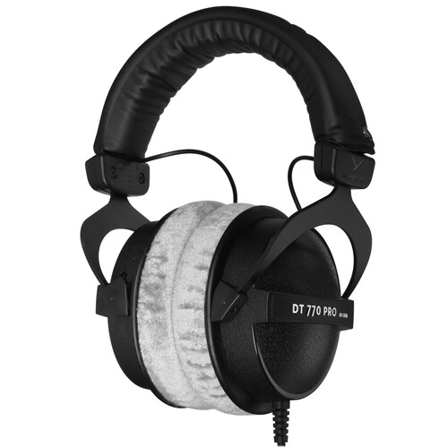 Купить Проводные наушники Beyerdynamic DT 770 PRO 80 Ohm  черный 2015 в интернет-магазине DNS. Характеристики, цена Beyerdynamic DT 770 PRO 80 Ohm | 5430136.