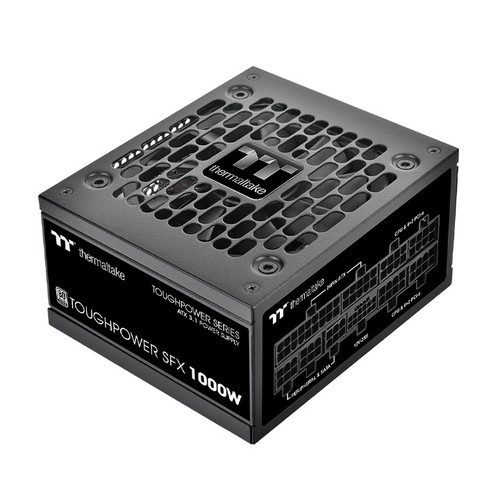 Купить Блок питания Thermaltake Toughpower SFX 1000W Platinum [PS-STP-1000FNFAPE-1] черный в интернет-магазине DNS. Характеристики, цена Thermaltake Toughpower SFX 1000W Platinum | 5447999.