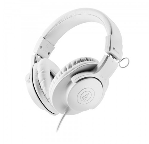 Купить Проводные наушники Audio-Technica ATH-M20X  белый 2014 в интернет-магазине DNS. Характеристики, цена Audio-Technica ATH-M20X | 5625778.