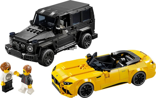 Купить Конструктор LEGO Speed Champions Mercedes-AMG G63 и Mercedes-AMG SL 63 в интернет-магазине DNS. Характеристики, цена LEGO Speed Champions Mercedes-AMG G63 и Mercedes-AMG SL 63 | 5616732.