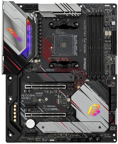 Купить Материнская плата ASRock B550 PG Velocita в интернет-магазине DNS. Характеристики, цена ASRock B550 PG Velocita | 1663298.