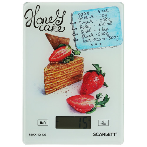 Купить Кухонные весы Scarlett SC-KS57P76 разноцветный в интернет-магазине DNS. Характеристики, цена Scarlett SC-KS57P76 | 9201013.