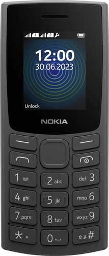 Купить Сотовый телефон Nokia 110 (2023) серый в интернет-магазине DNS. Характеристики, цена Nokia 110 (2023) | 9345202.