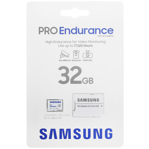 Купить Карта памяти Samsung PRO Endurance microSDHC 32 ГБ [MB-MJ32KA/APC] в интернет-магазине DNS. Характеристики, цена  | 9281794.