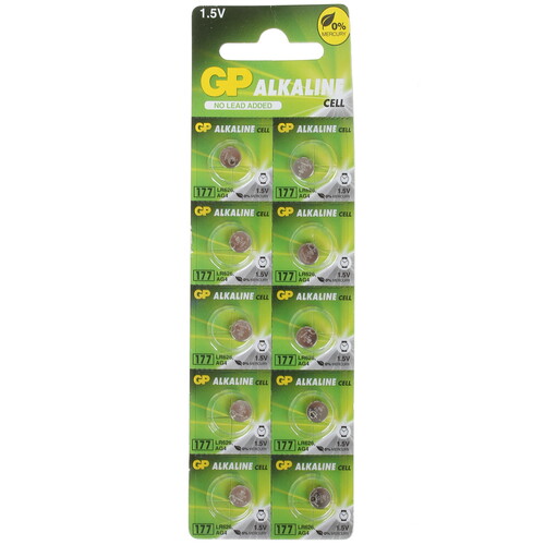 Купить Батарейка GP Alkaline LR66 (AG4/G4/LR626/377A/177) в интернет-магазине DNS. Характеристики, цена GP Alkaline | 1356951.