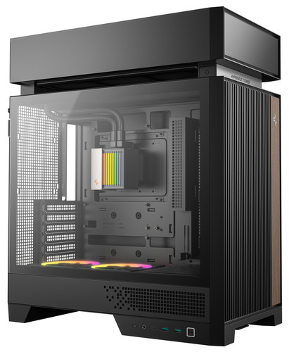 Купить Корпус DEEPCOOL CL6600 [R-CL6600-BKNNA0-G-1] черный в интернет-магазине DNS. Характеристики, цена DEEPCOOL CL6600 | 5638617.