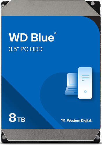 Купить 8 ТБ Жесткий диск WD Blue [WD80EAAZ] в интернет-магазине DNS. Характеристики, цена WD Blue | 5654727.