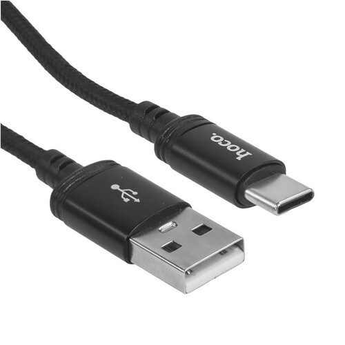 Купить Кабель Hoco USB Type-C - USB Type-A черный 2 м в интернет-магазине DNS. Характеристики, цена Hoco X89 | 9244481.