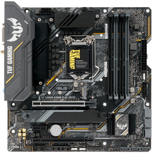 Купить Материнская плата ASUS TUF GAMING B460M-PLUS (WI-FI) в интернет-магазине DNS. Характеристики, цена ASUS TUF GAMING B460M-PLUS (WI-FI) | 1668537.