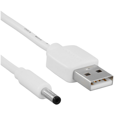 Купить Кабель Vention DC-jack 3.5мм - USB Type-A белый в интернет ...