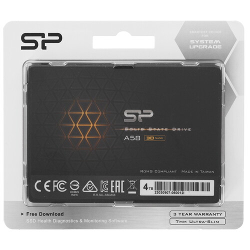 Купить 4000 ГБ 2.5" SATA накопитель Silicon Power Ace A58 [SP004TBSS3A58A25] в интернет-магазине DNS. Характеристики, цена Silicon Power Ace A58 | 5421963.