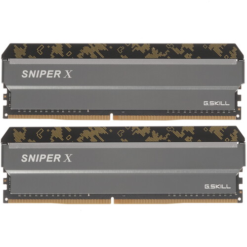 Купить Оперативная память G.Skill Sniper X [F4-3600C19D-16GSXKB] 16 ГБ в интернет-магазине DNS. Характеристики, цена G.Skill Sniper X | 1651713.