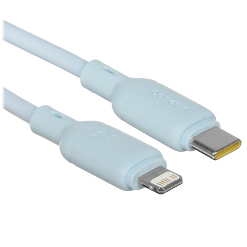 Купить Кабель Baseus Lightning 8-pin - USB Type-C голубой в интернет-магазине DNS. Характеристики, цена Baseus Silky | 5627467.