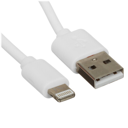 Купить Кабель Aceline Lightning 8-pin - USB Type-A белый 1 м в интернет-магазине DNS. Характеристики, цена Aceline | 9086527.