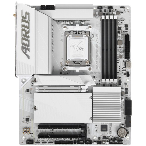 Купить Материнская плата GIGABYTE B650E AORUS ELITE X AX ICE в интернет-магазине DNS. Характеристики, цена GIGABYTE B650E AORUS ELITE X AX ICE | 5449625.
