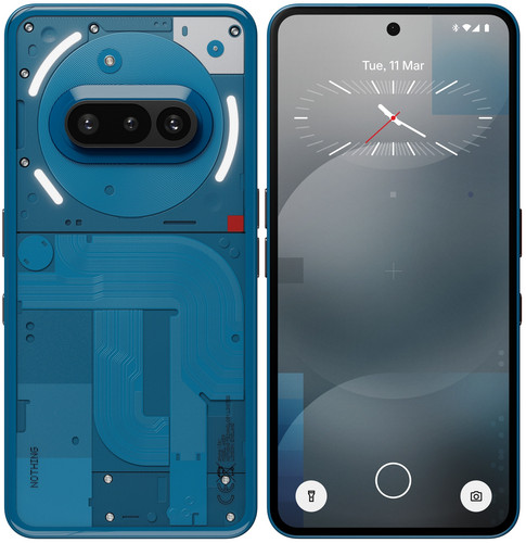 Купить 6.77" Смартфон Nothing Phone 3A 256 ГБ синий в интернет-магазине DNS. Характеристики, цена Nothing Phone 3A | 5618674.