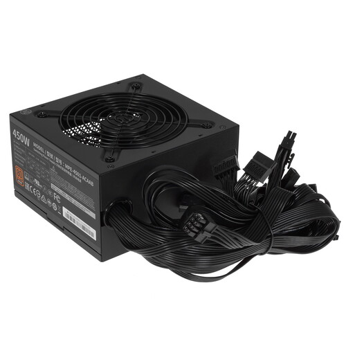 Купить Блок питания Cooler Master MWE Bronze V2 450W [MPE-4501-ACAAB-EU] черный в интернет-магазине DNS. Характеристики, цена Cooler Master MWE Bronze V2 450W | 4856971.