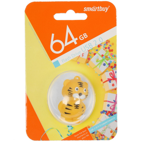 Купить Память USB Flash 64 ГБ Smartbuy Wild [SB64GBTIGERW] в интернет-магазине DNS. Характеристики, цена Smartbuy Wild | 5929087.