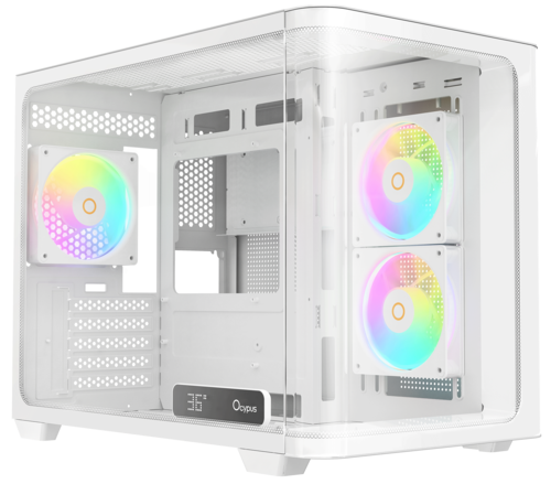 Купить Корпус Ocypus Iota C50 Curve ARGB [Iota-C50-WHD300CD-GL] белый в интернет-магазине DNS. Характеристики, цена Ocypus Iota C50 Curve ARGB | 5637726.