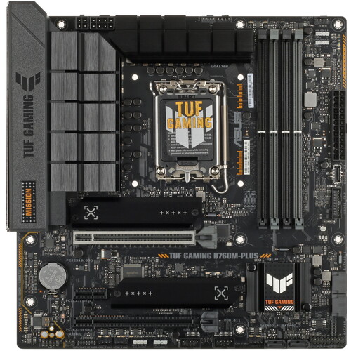 Купить Материнская плата ASUS TUF GAMING B760M-PLUS в интернет-магазине DNS. Характеристики, цена ASUS TUF GAMING B760M-PLUS | 5420877.