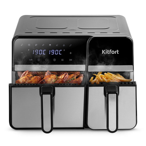 Купить Аэрогриль Kitfort КТ-8149 черный в интернет-магазине DNS. Характеристики, цена Kitfort КТ-8149 | 9371085.