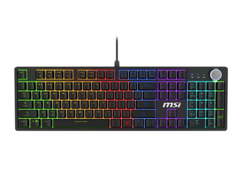 Купить Клавиатура  проводная MSI FORGE GK320 в интернет-магазине DNS. Характеристики, цена MSI FORGE GK320 | 5641797.